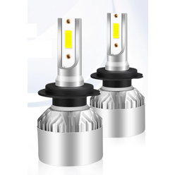 LED žárovky H7 2x25W, V3, LED COB extreme 8000K 12V 20000lm