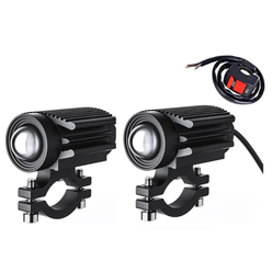 LED přídavná světla na moto 2x20W, dualcolor, 12-24V LED přídavná světla na moto 2x20W, dualcolor, 12-24V