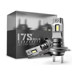 LED žárovky H7 i7S 2x30W, 12-24V 10000lm