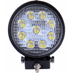 LED pracovní světlo 27W kulaté, 12-24V