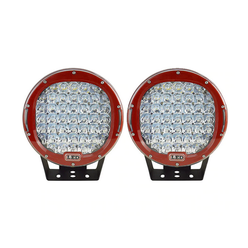 LED přídavná světla 2x225W, 2ks, přídavné dálkové 12-24V, červené