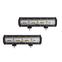 LED světelná rampa trojřadá 240W, 2ks, Combo Extreme, 12-24V