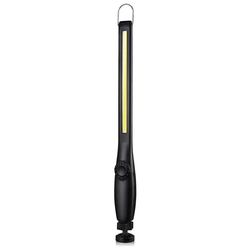 LED svítilna magnetická, stmívatelná 10W, nabíjecí, černá LED svítilna magnetická, stmívatelná 10W, nabíjecí, černá