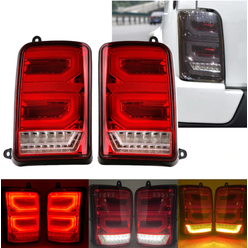 LED zadní světlomety Lada Niva 2ks, model A-červené